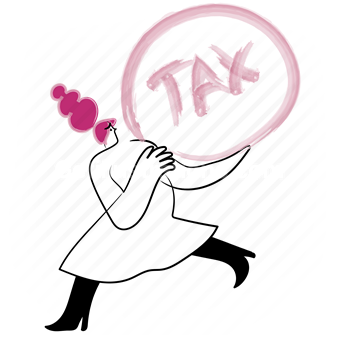 tax, taxes, woman, people, financial, finances